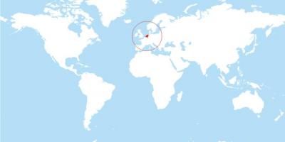 هولندا في خريطة العالم